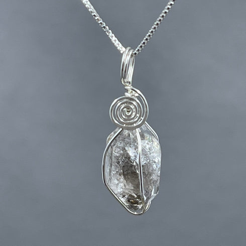 Herkimer Diamond Pendant Charms & Pendants
