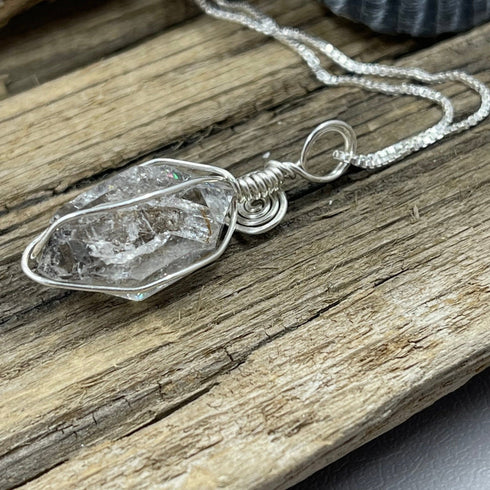 Herkimer Diamond Pendant Charms & Pendants