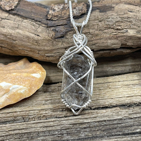 Herkimer Diamond Pendant Charms & Pendants