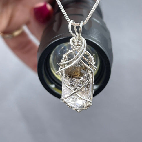 Herkimer Diamond Pendant Charms & Pendants