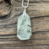 Prehnite Freeform Necklace Charms & Pendants