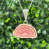 Rhodochrosite Stalactite Pendant Charms & Pendants