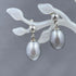 AAA Gray Freshwater Cultured Pearl Earrings Earrings