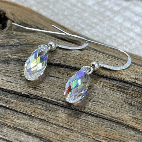 Aurora Borealis Briolette Earrings Earrings