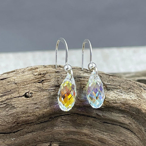 Aurora Borealis Briolette Earrings Earrings