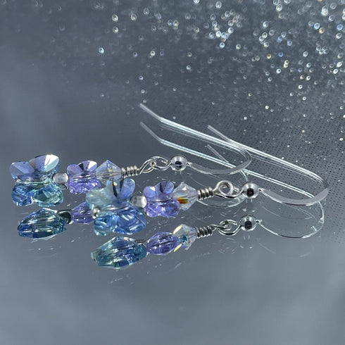Butterfly Crystal Earrings Earrings