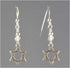Celestial Spark - Star of David Earrings Earrings