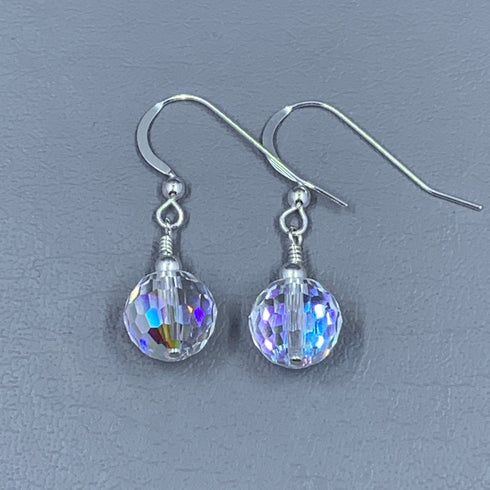 Crystal Disco Ball Sparkle Earrings Earrings