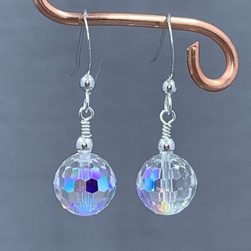 Crystal Disco Ball Sparkle Earrings Earrings