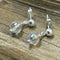 Dainty Crystal Disco Ball Post Earrings Earrings