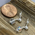 Dainty Crystal Disco Ball Post Earrings Earrings