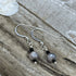 Diamond Coated Moonstone Earrings Earrings