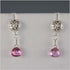 Enchanted Pink Mystic Topaz Briolette Earrings Earrings