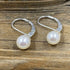 Freshwater Cultured Pearl Lever Back - AA+ Quality! Earrings