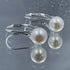 Freshwater Cultured Pearl Lever Back - AA+ Quality! Earrings