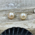 Freshwater Pearl Button Earrings - AAA Quality Earrings