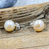 Freshwater Pearl Button Earrings - AAA Quality Earrings
