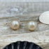 Freshwater Pearl Button Earrings - AAA Quality Earrings