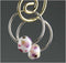 Lampwork Hoop Earrings Earrings