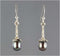Peacock Water-drop Pearl Earrings - AA Quality Earrings