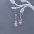 Pink Heart Cubic Zirconia Earrings Earrings