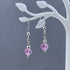 Pink Heart Cubic Zirconia Earrings Earrings