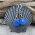 Royal Blue Jade Briolette Earrings Earrings