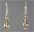 Smokey Quartz Briolette Earrings Earrings