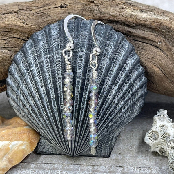 Sparkling Stones Sterling Earrings Earrings