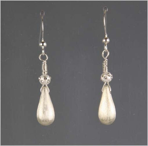 Sterling Silver Teardrop Earrings Earrings