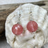 Strawberry Quartz Earrings Earrings