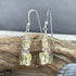 Yellow Crystal Butterfly Earrings Earrings