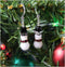 Crystal Snowman Earrings Holiday Jewelry