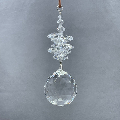 Crystals Prism Ornament Holiday Jewelry