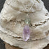 Amethyst Scepter and Prehnite Necklace Jewelry