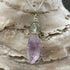 Amethyst Scepter and Prehnite Necklace Jewelry