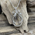 Cape May Diamond Sterling Silver Wire Wrapped Pendant Jewelry