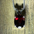 Garnet Sterling Silver Necklace Jewelry