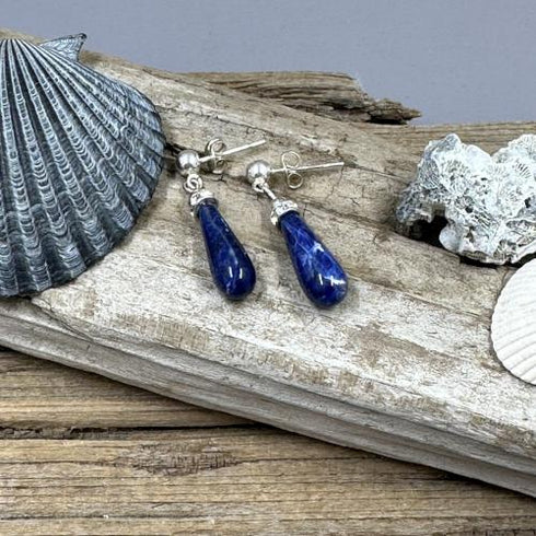 Lapis Briolette Earrings Jewelry