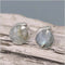 Labradorite Sterling Silver Cuff links Men