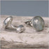 Labradorite Sterling Silver Cuff links Men