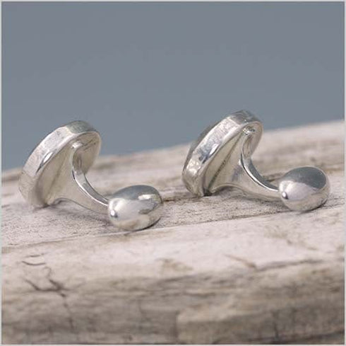 Labradorite Sterling Silver Cuff links Men