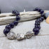 Amethyst and Silver Nugget Necklace Necklaces
