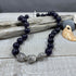 Amethyst and Silver Nugget Necklace Necklaces