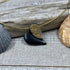 Black Agate with 18K Coated Drusy Heart Necklace Necklaces