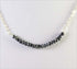 Black Spinel and Sterling Silver Necklace Necklaces