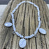 Blue Lace Agate Drop Necklace Necklaces