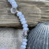 Blue Lace Agate Drop Necklace Necklaces