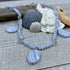 Blue Lace Agate Drop Necklace Necklaces