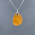 Carnelian Freeform Pendant Necklaces